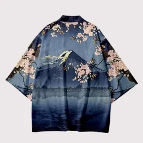 Sakura Mount Fuji Haori