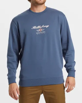 Short Sands Crew Sweatshirt - Slate Blue