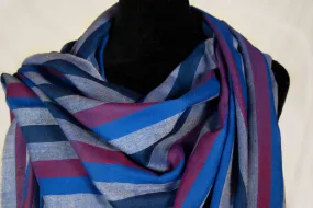 Texture Pure Pashmina/Cashmere Shawl, Handwoven on Hand loom in Kashmir, Luxury, Masterpiece, Gift, King of Wool, Tight Weave