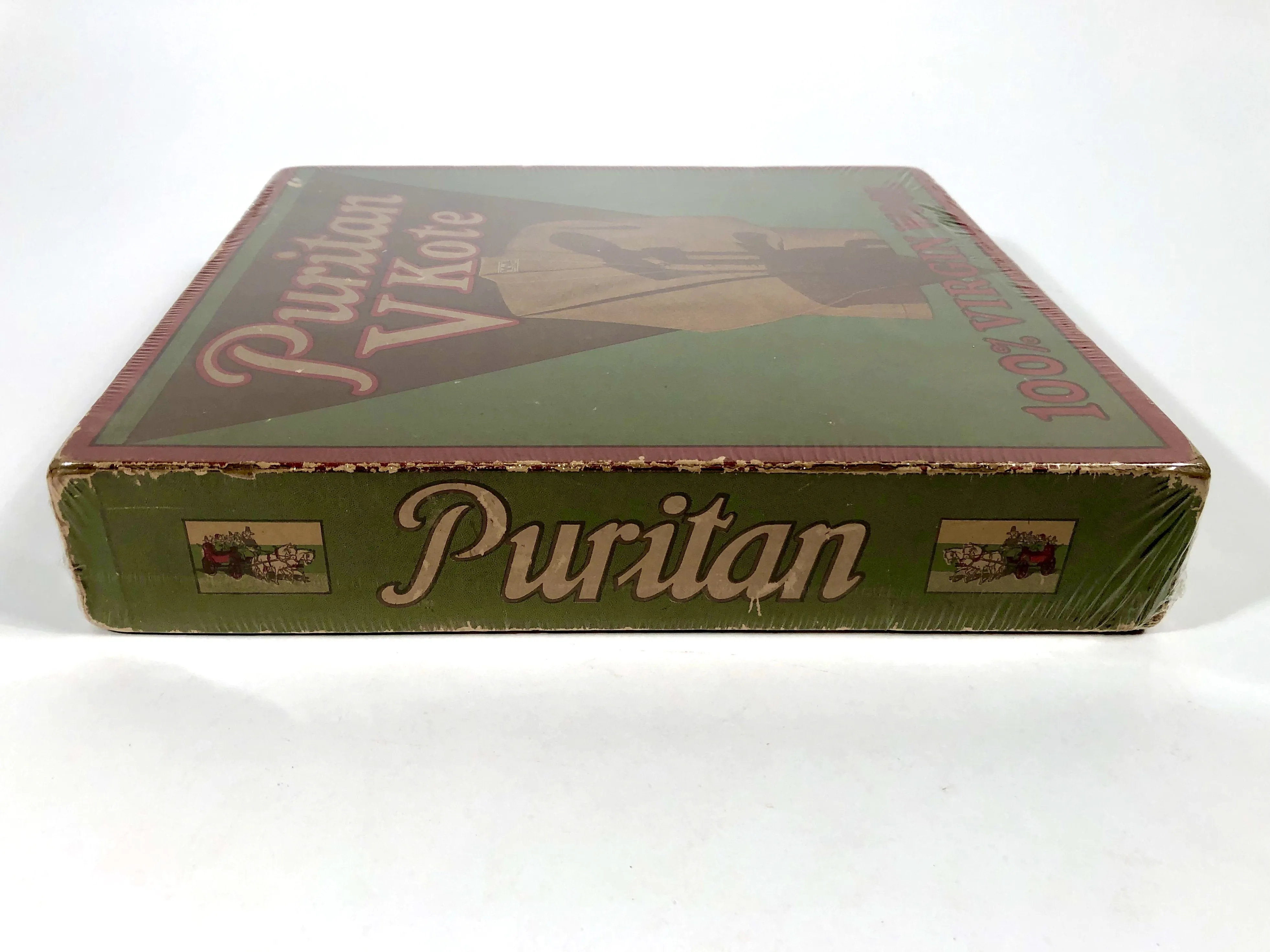 1920's PURITAN V KOTE Wool Cardigan, Knit Sweater Box, Vintage Fashion