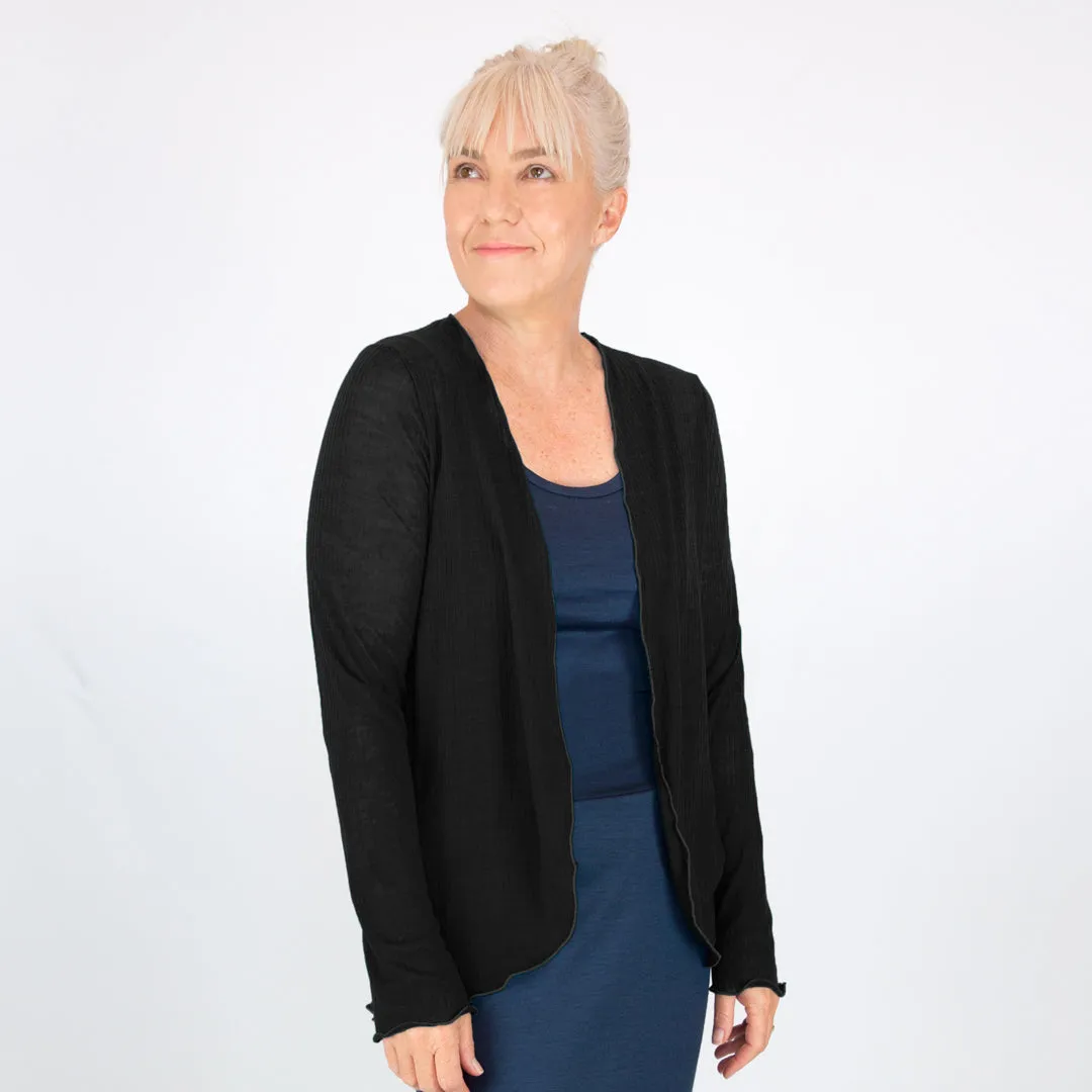 #462 Lightweight Merino Cardigan