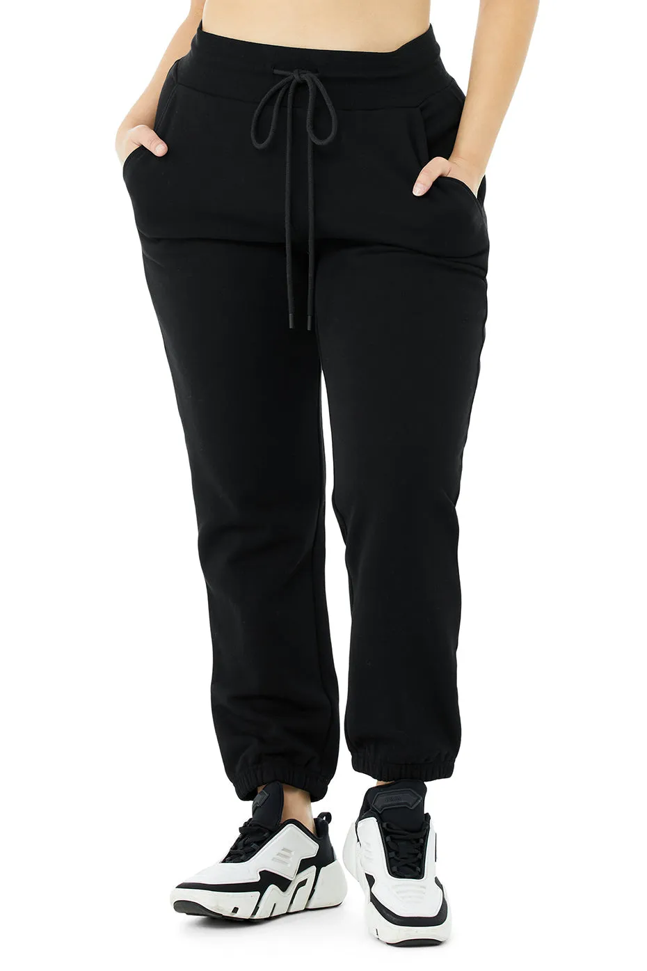 7/8 Easy Sweatpant - Black