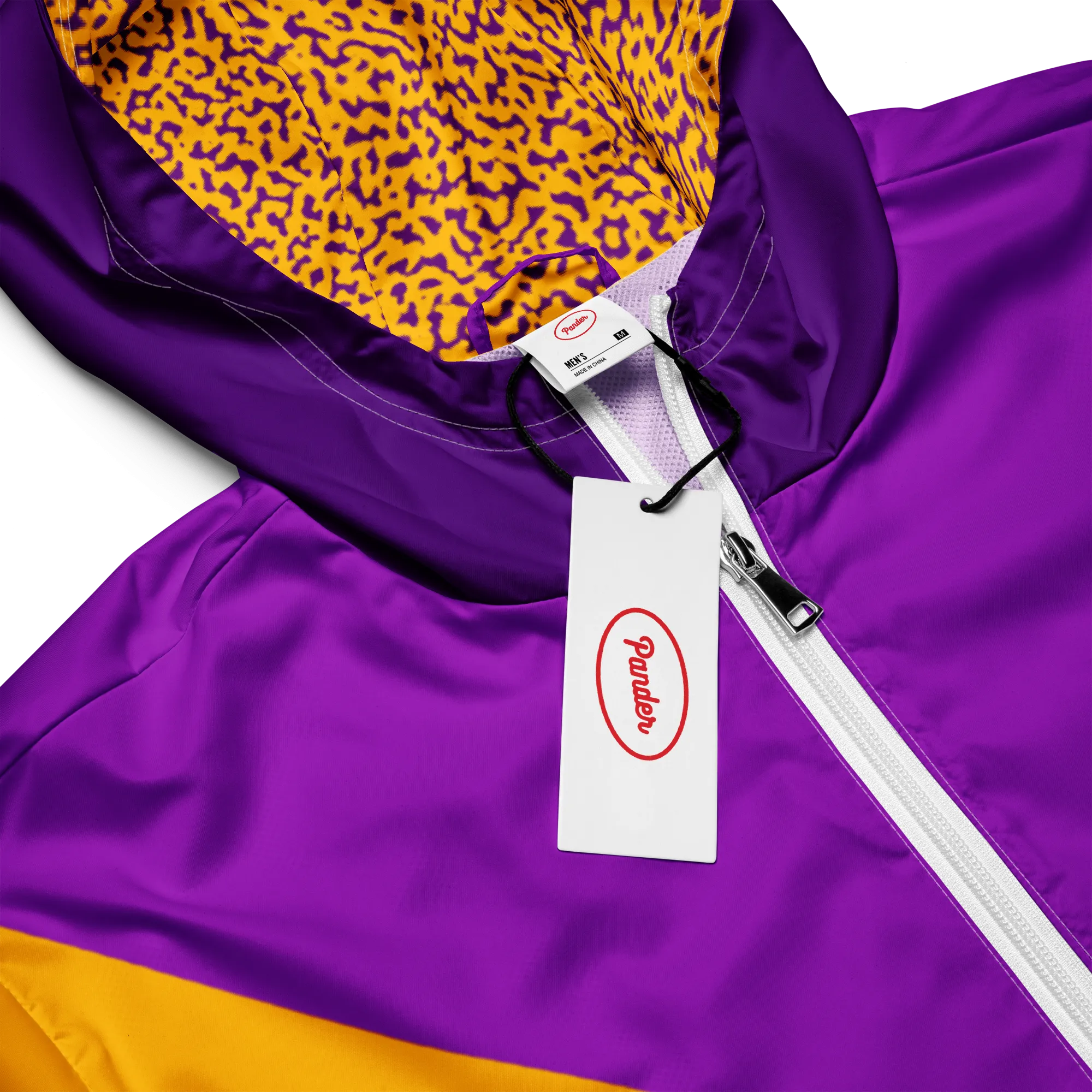 90's Purple & Orange Windbreaker