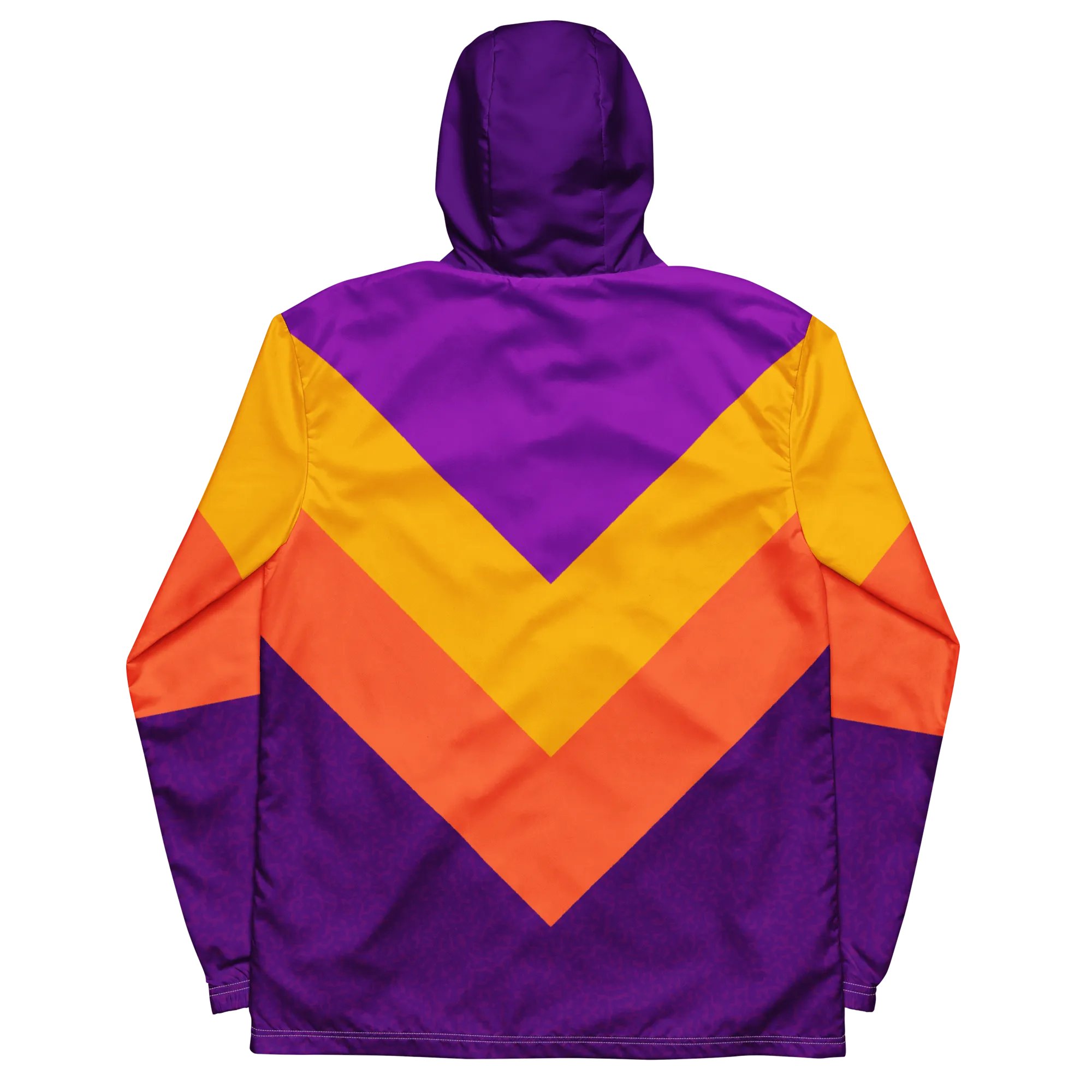 90's Purple & Orange Windbreaker