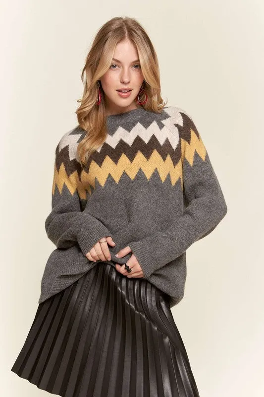 AD101 - ZIGZAG SWEATER