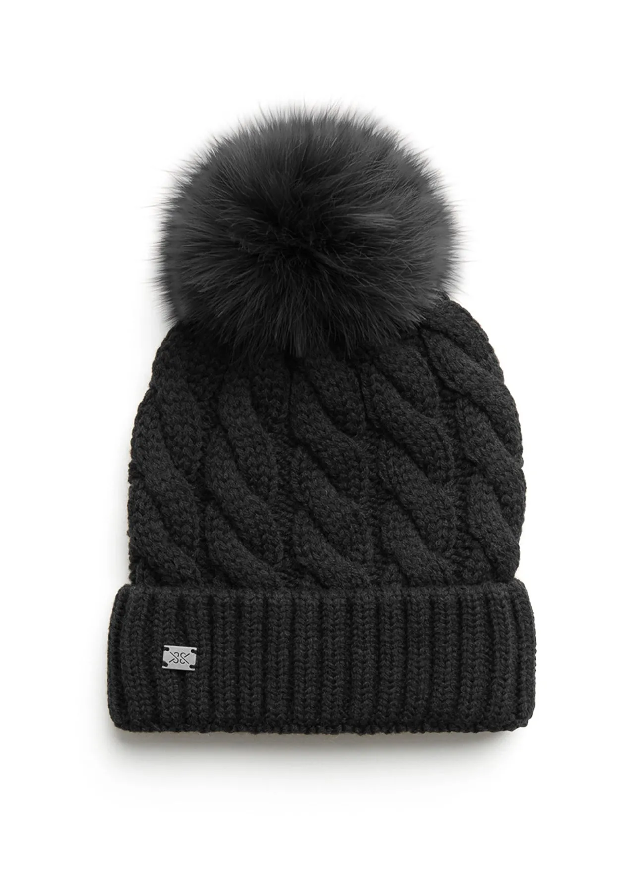 AMALIE CABLE KNIT HAT W/ POM 102924