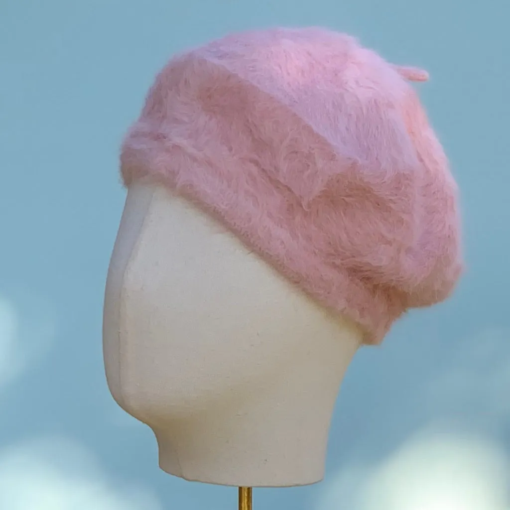 Beatrice Angora Beret (child's)