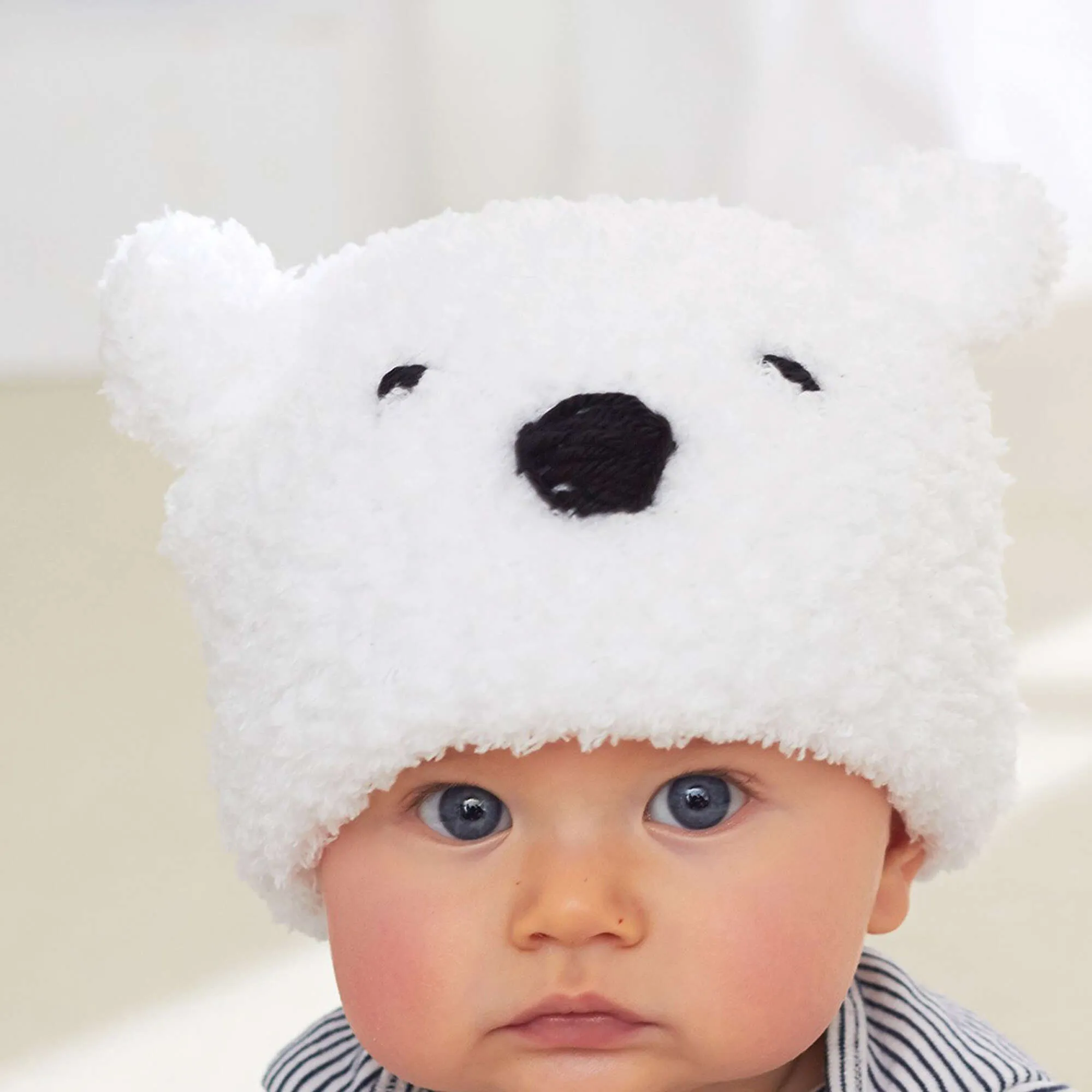 Bernat Knit Li'l Polar Bear Hat