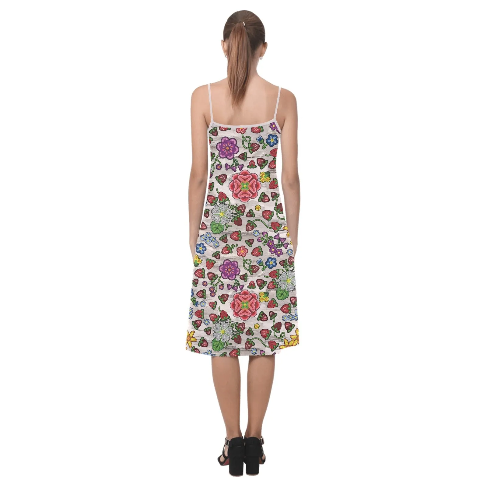 Berry Pop Bright Birch Alcestis Slip Dress