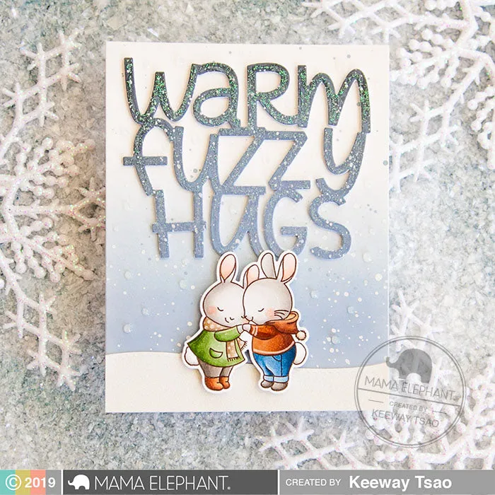 Big Warm Fuzzy Hugs - Creative Cuts