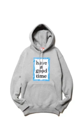 BLUE FRAME PULLOVER HOODIE FL HEATHER GRAY