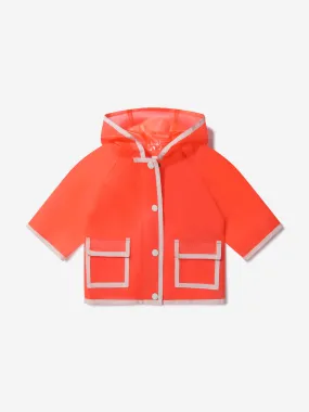 Bonpoint Baby Girls Transparent Waterproof Raincoat