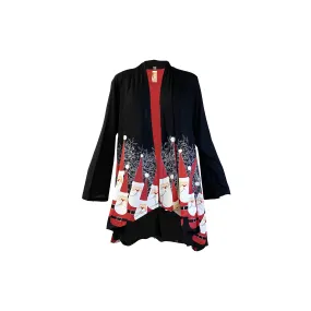 Bowling Pin Santa Kimono