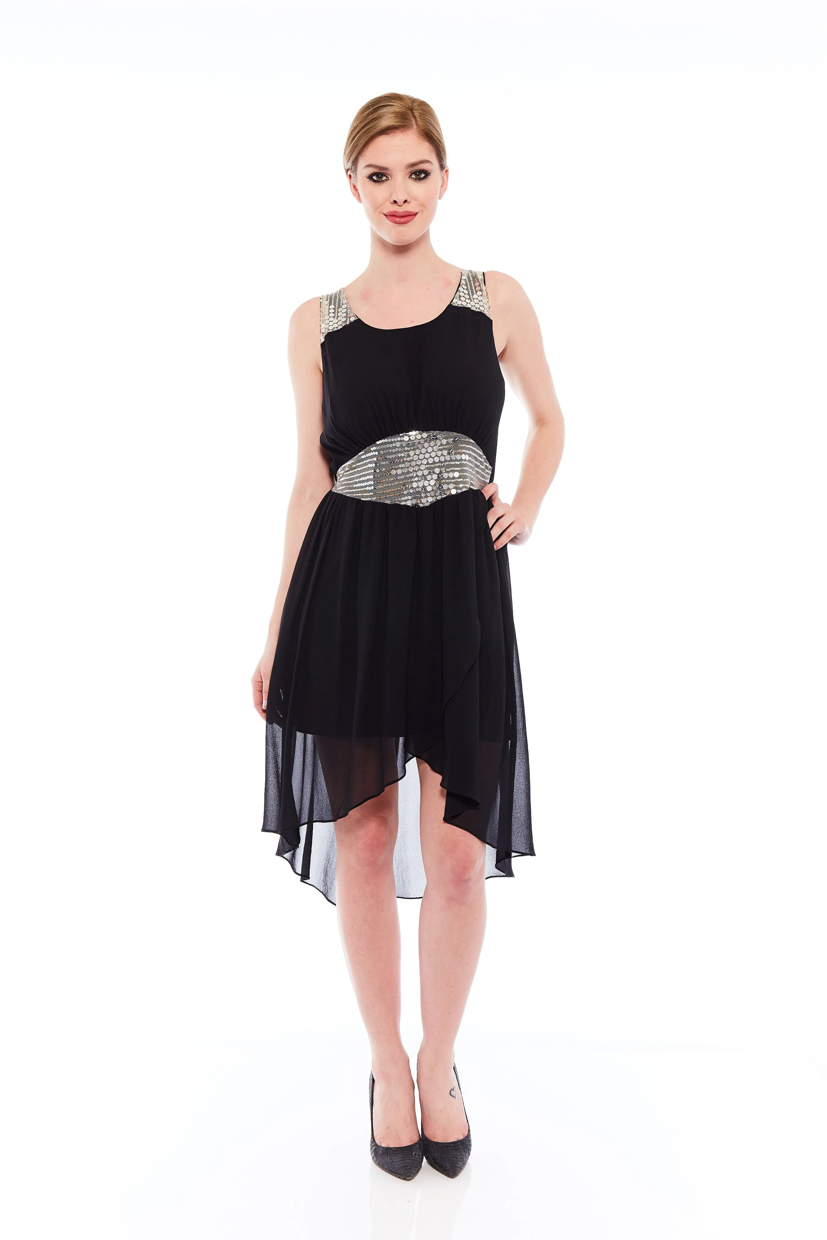 Buy Black Hi-Low Dresses Online