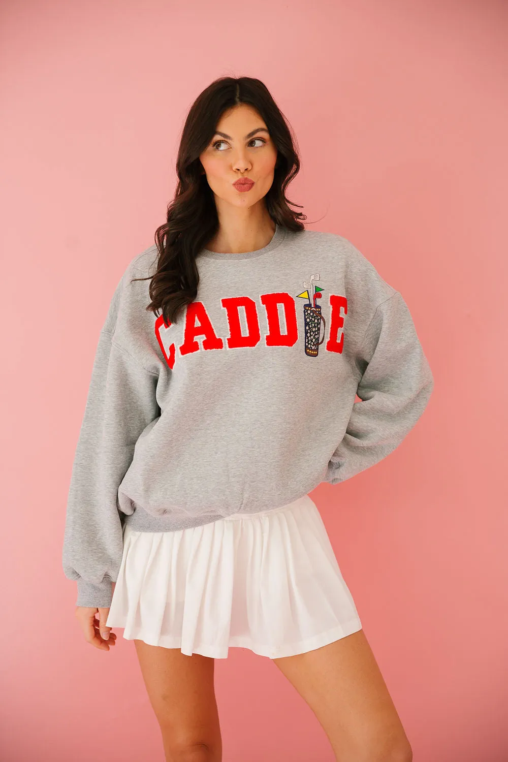 CADDIE GREY PULLOVER