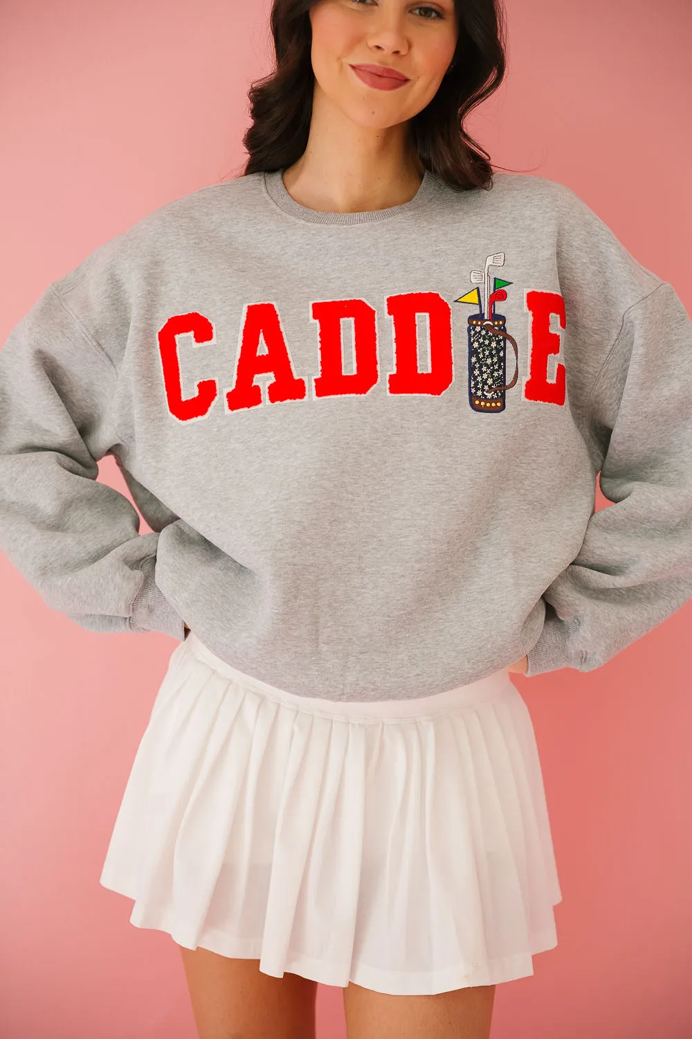 CADDIE GREY PULLOVER