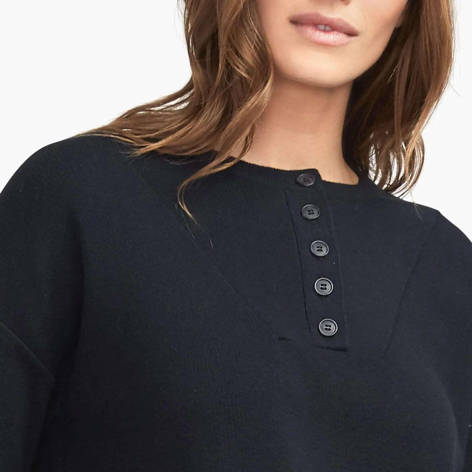 Café Cotton Cashmere Henley