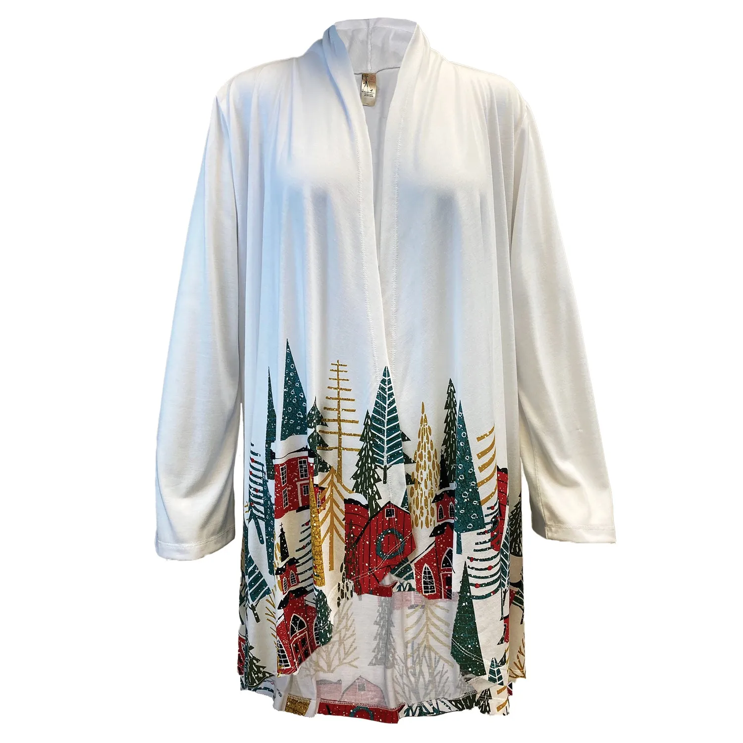 Christmas Countryside Kimono