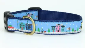 Christmas Village Dog Collar