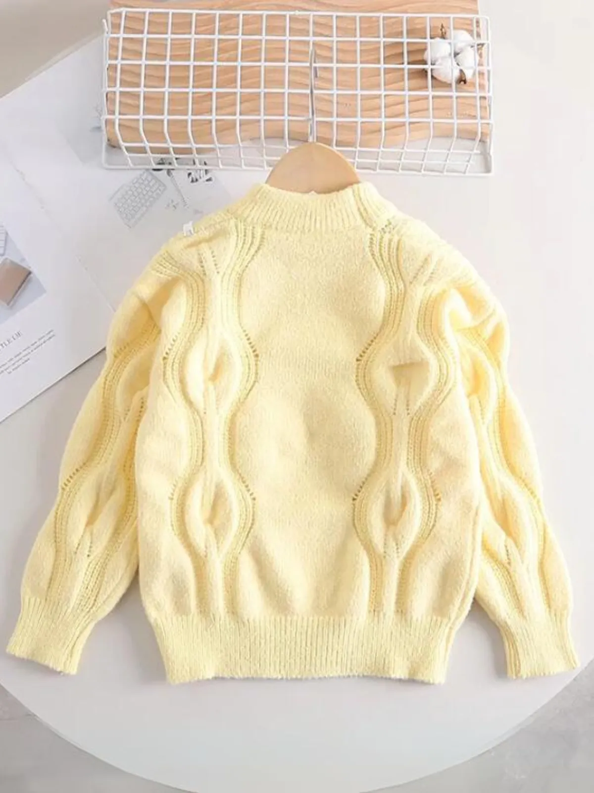 Cozy Couture Knit Pullover Sweater