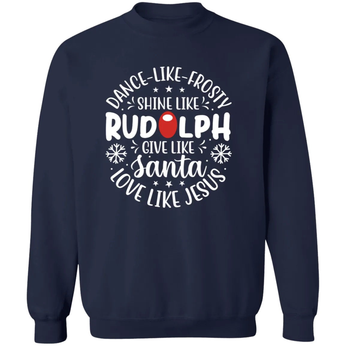 Dance Like Frosty Crewneck Pullover Sweatshirt