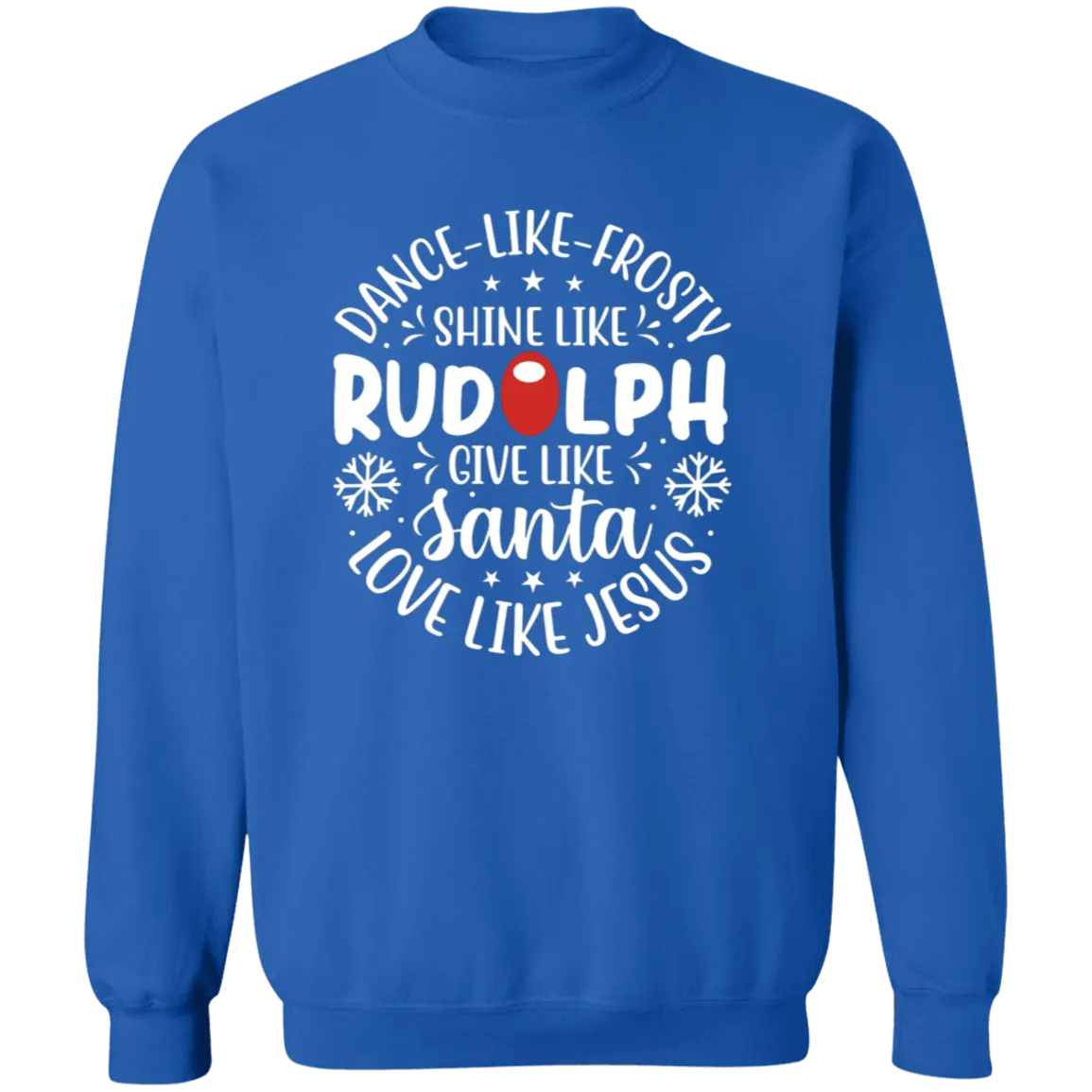 Dance Like Frosty Crewneck Pullover Sweatshirt