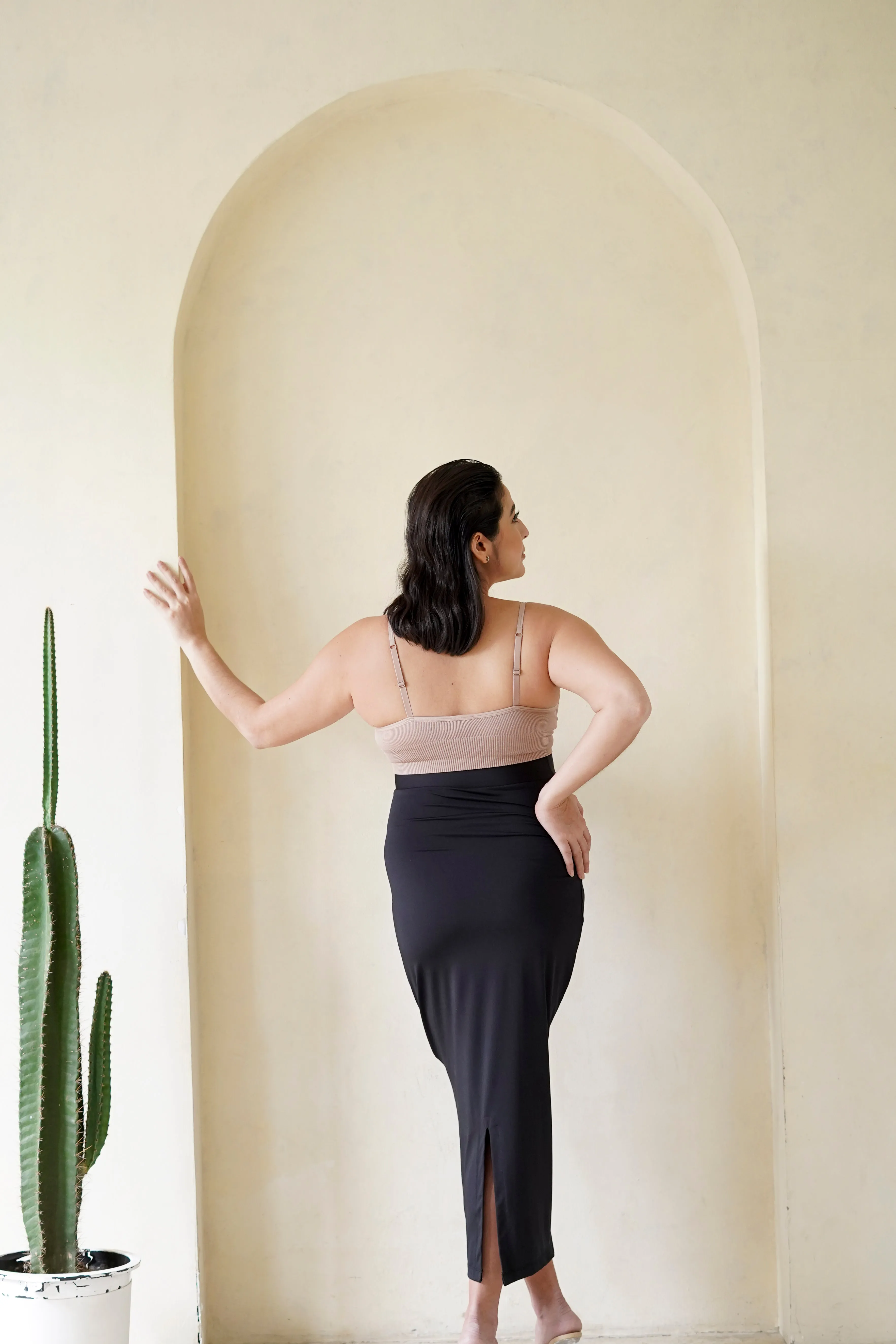 Dawn Maternity Maxi Skirt   (Phoenix Black)