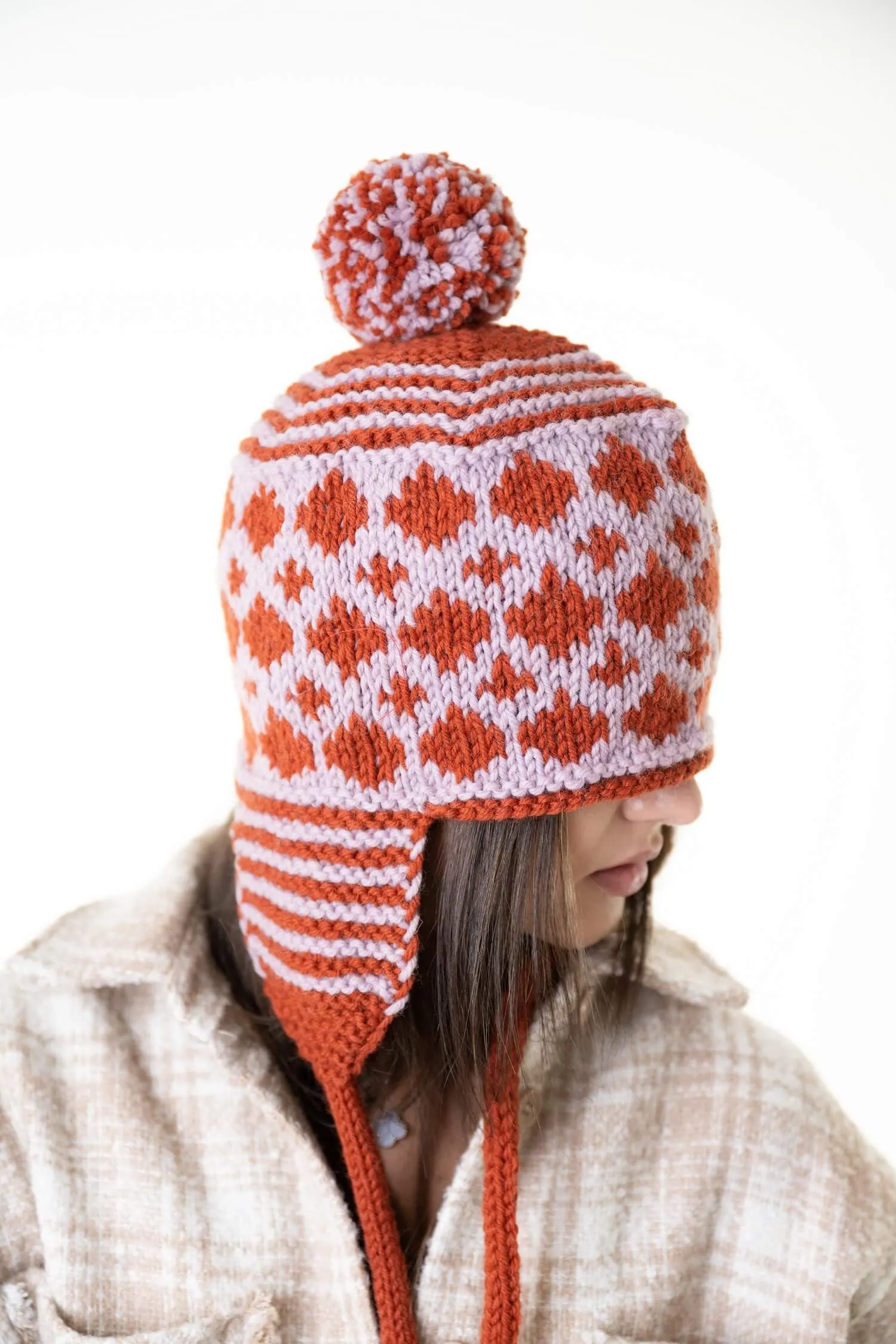 Earflap Hat (Knit)