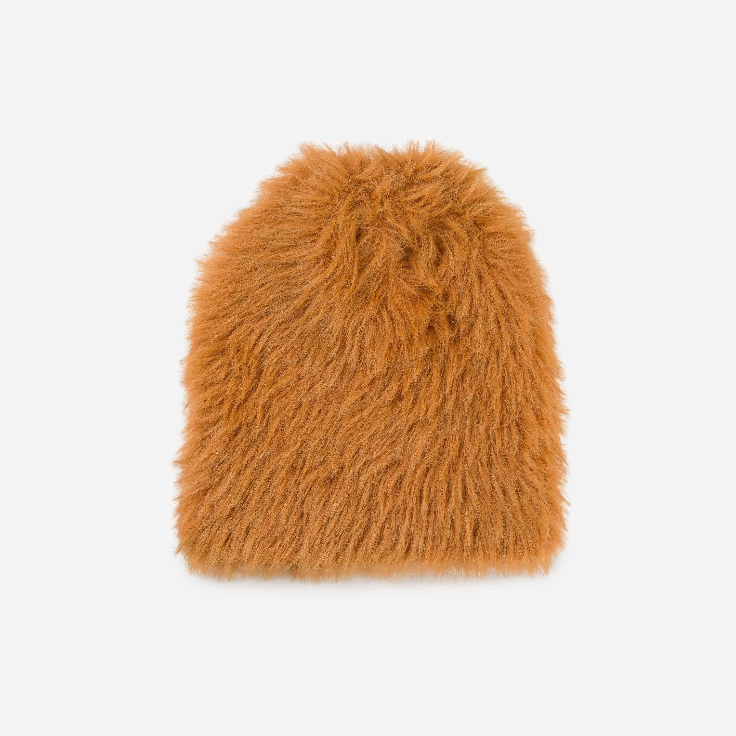 Faux Fur Knit Beanie