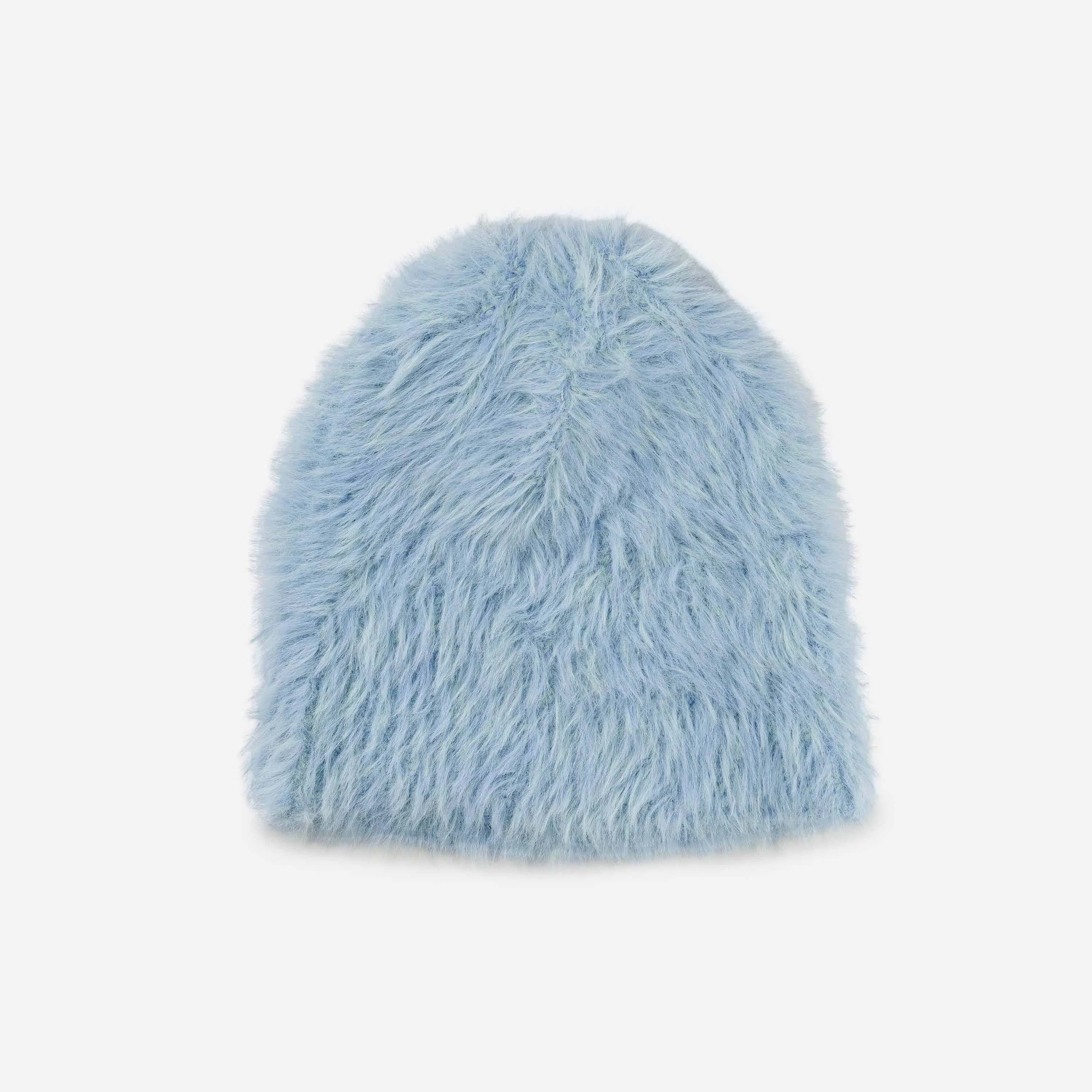 Faux Fur Knit Beanie