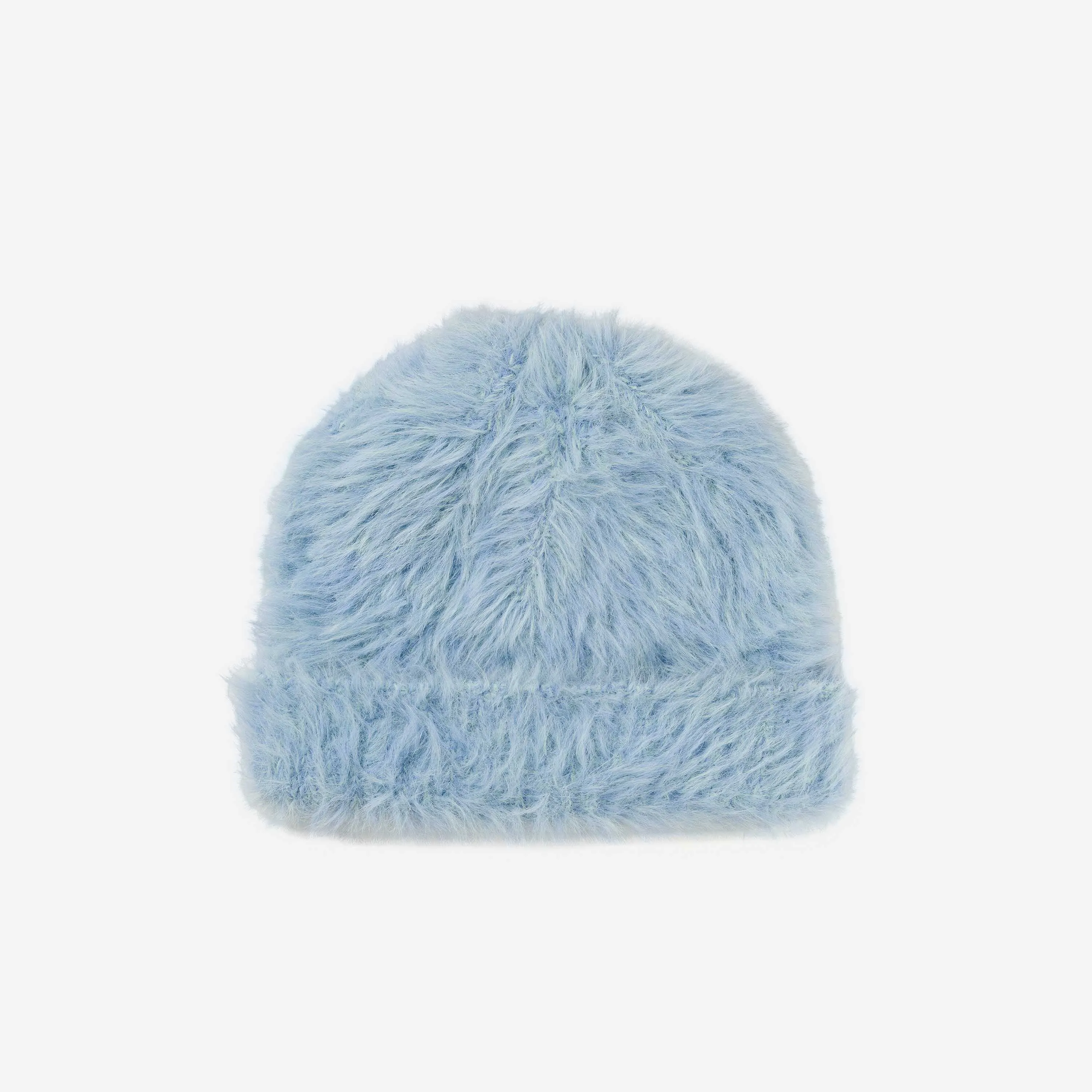 Faux Fur Knit Beanie