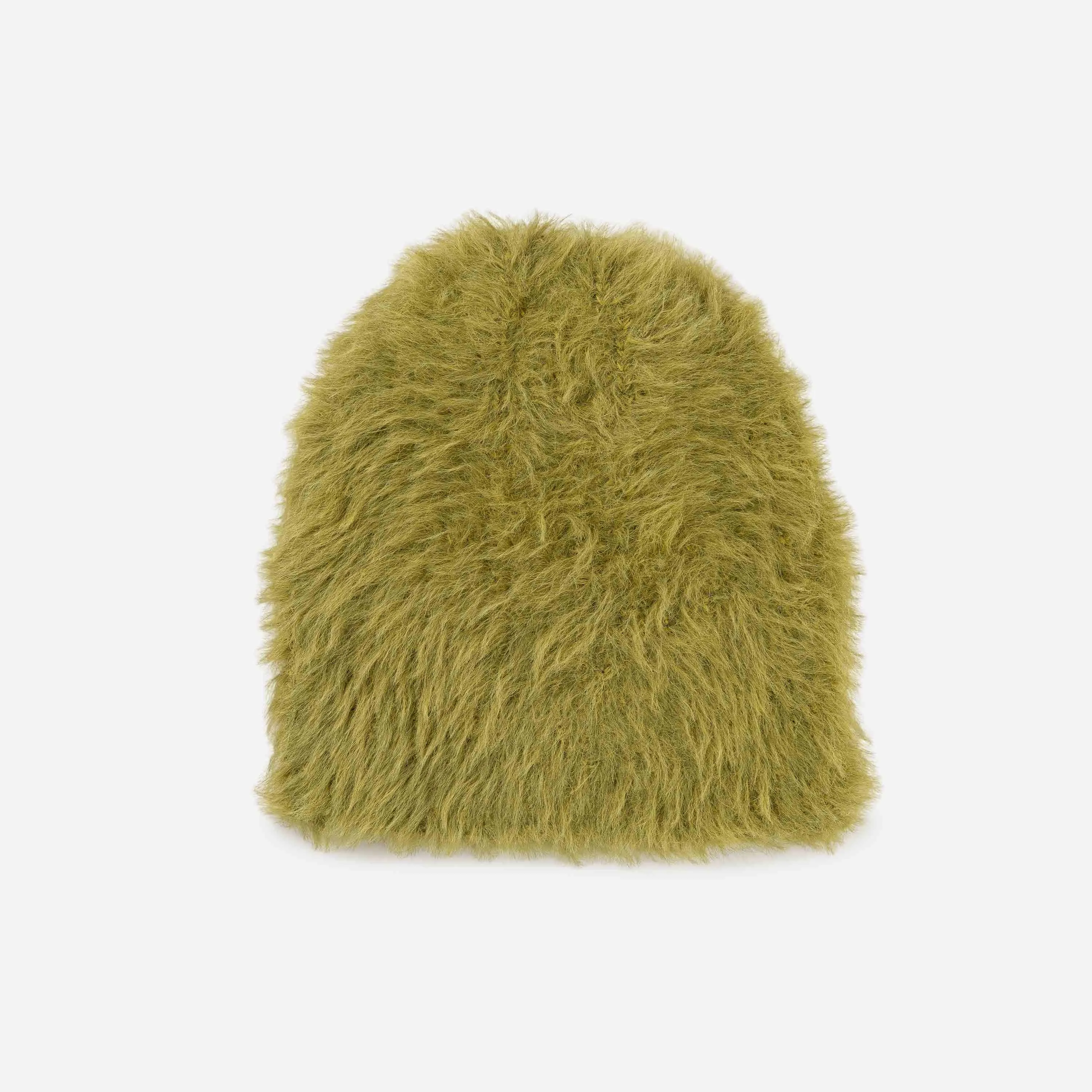 Faux Fur Knit Beanie