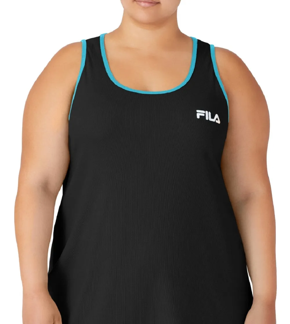 Fila Women's Logo Tank Dress Black