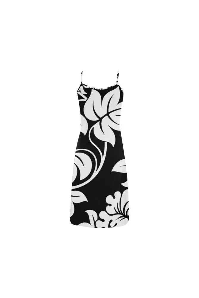 Floral Silhouette Alcestis Slip Dress