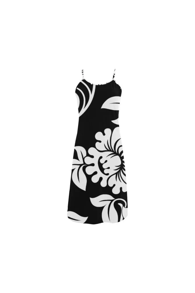 Floral Silhouette Alcestis Slip Dress