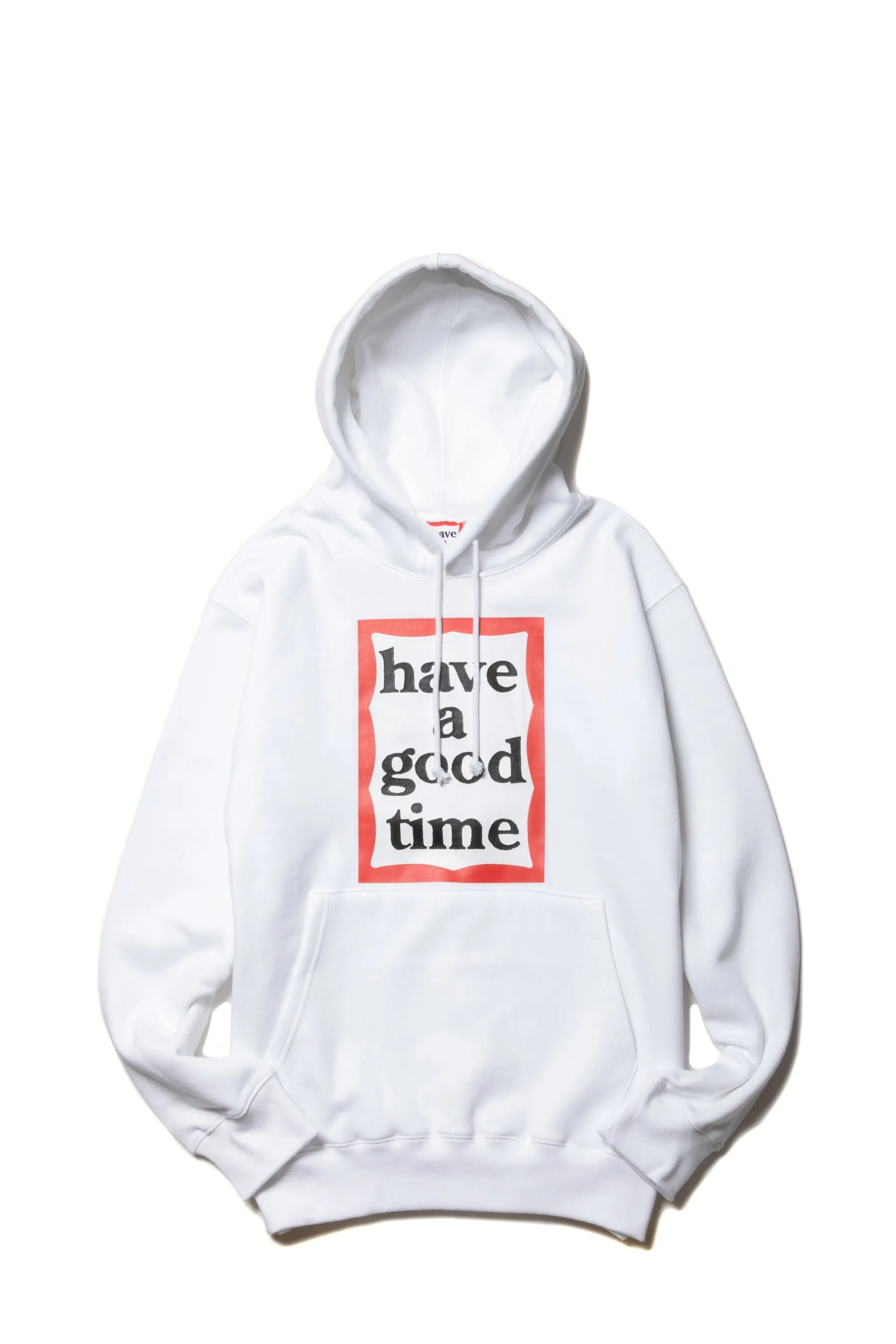 FRAME PULLOVER HOODIE FL WHITE