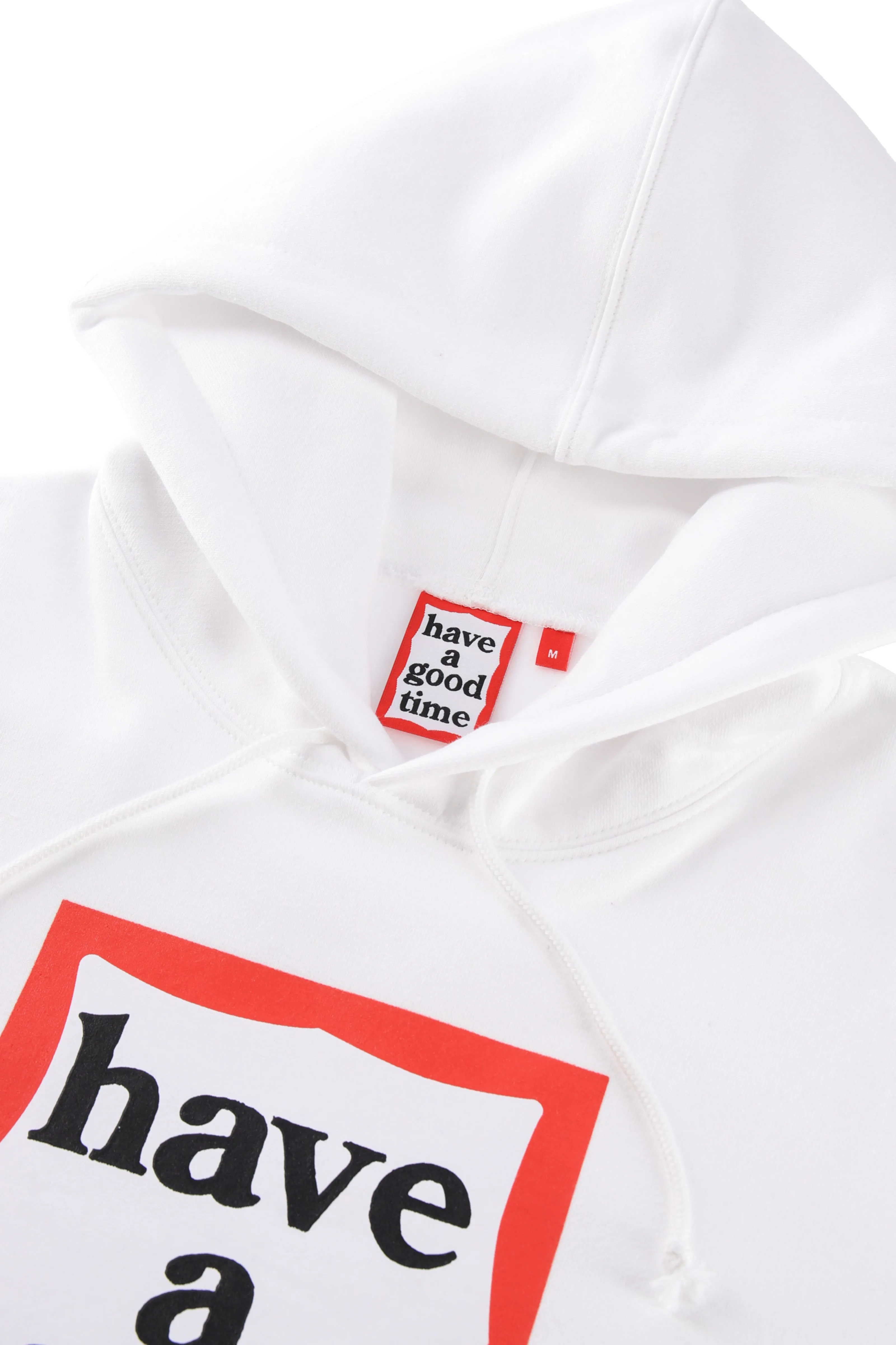 FRAME PULLOVER HOODIE FL WHITE