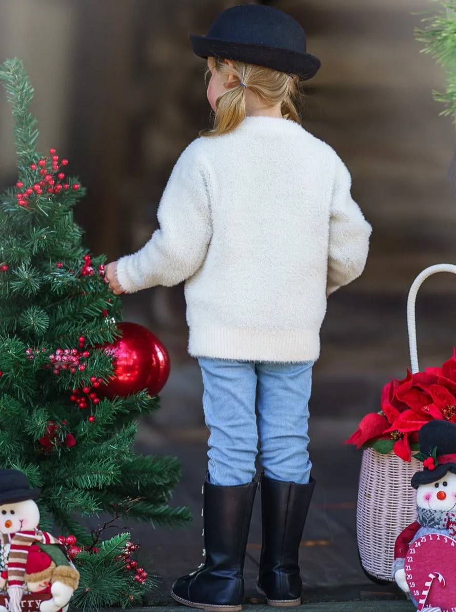 Frosty the Snowman Fuzzy Sweater