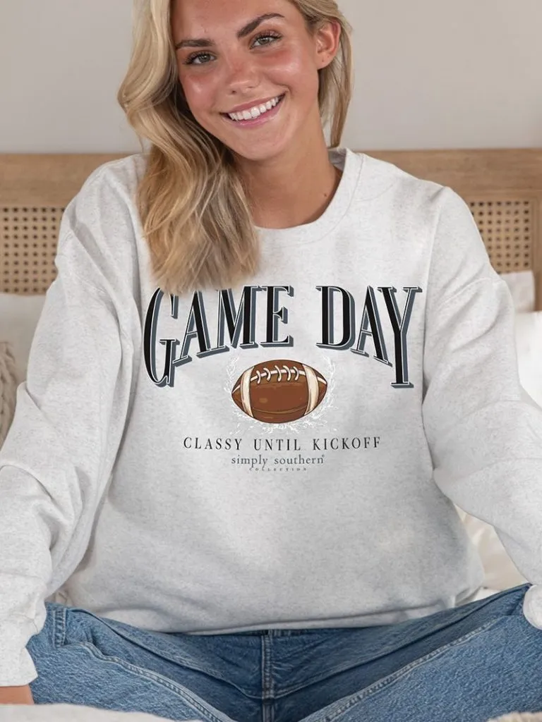 'Game Day' Crewneck Pullover by Simply Southern