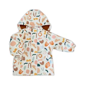 Geo Print Puddle Duck Kids Raincoat