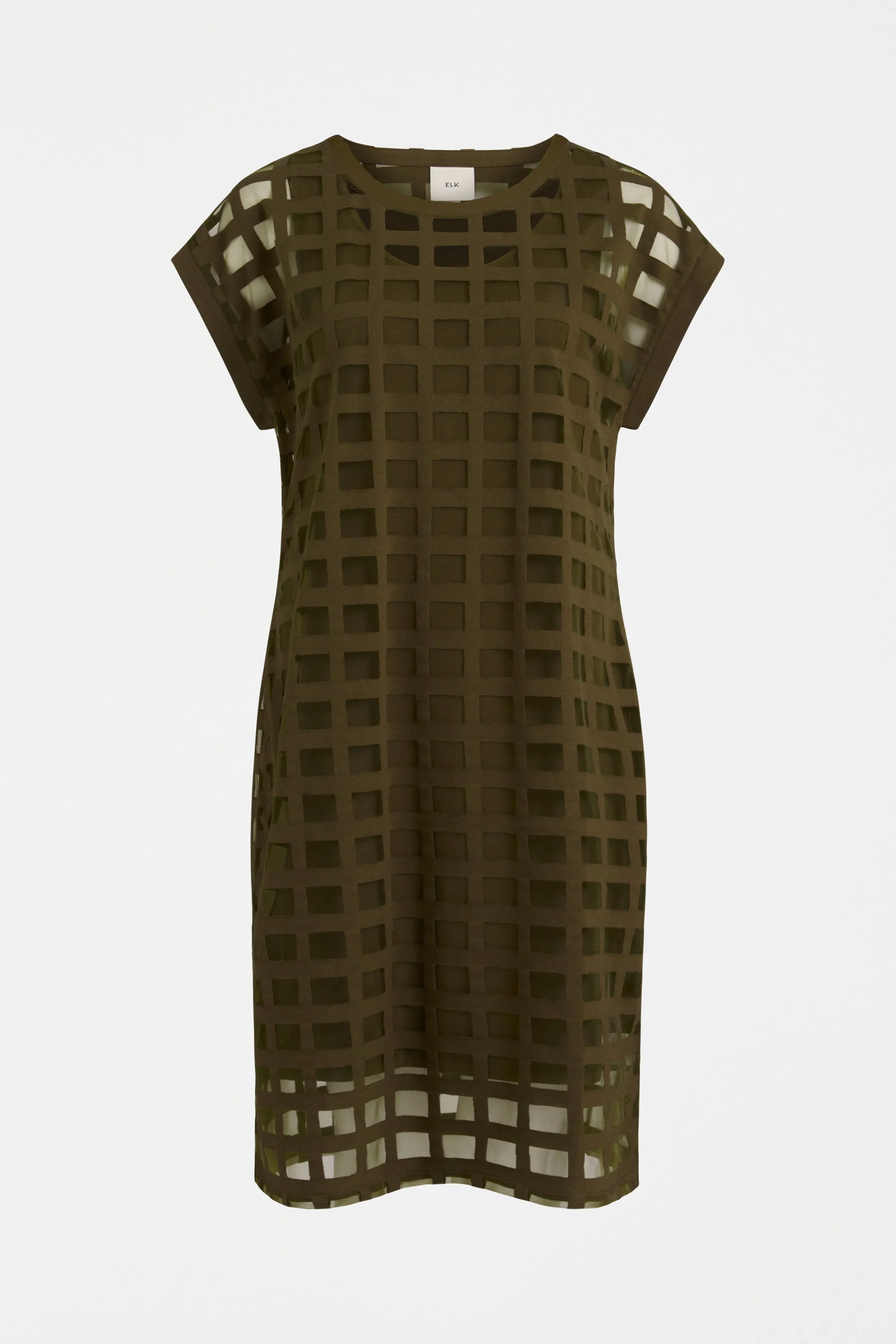 Grid Burnout Dress