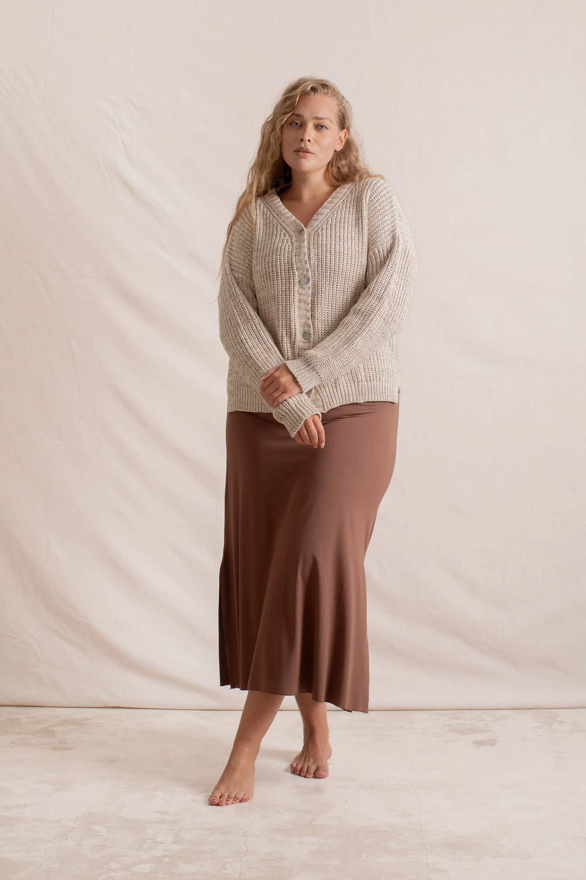 Helga Cardigan Oat