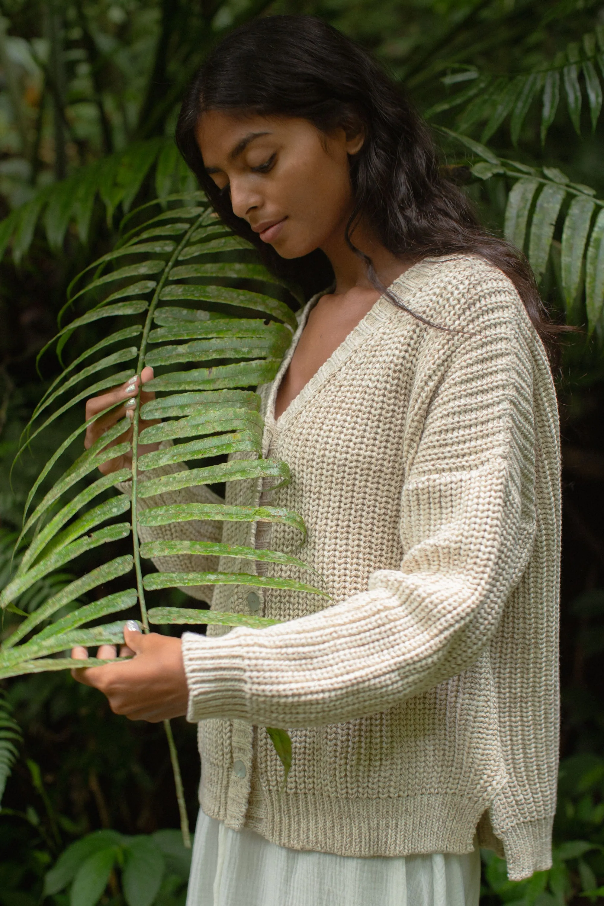 Helga Cardigan Oat