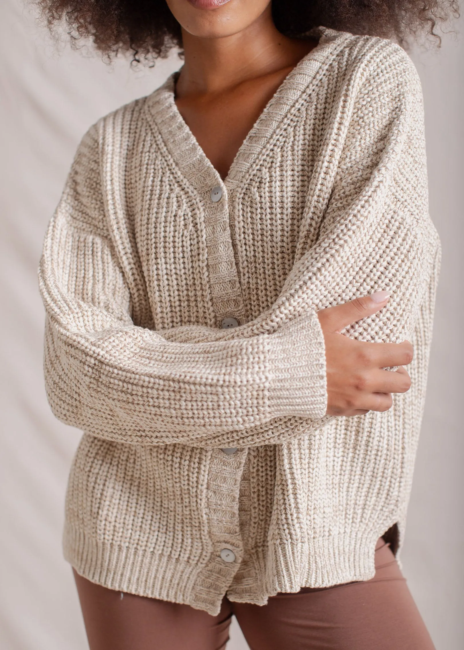 Helga Cardigan Oat