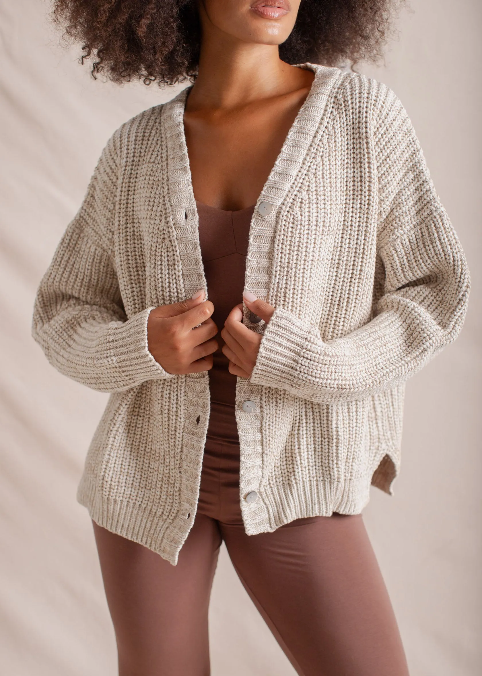 Helga Cardigan Oat