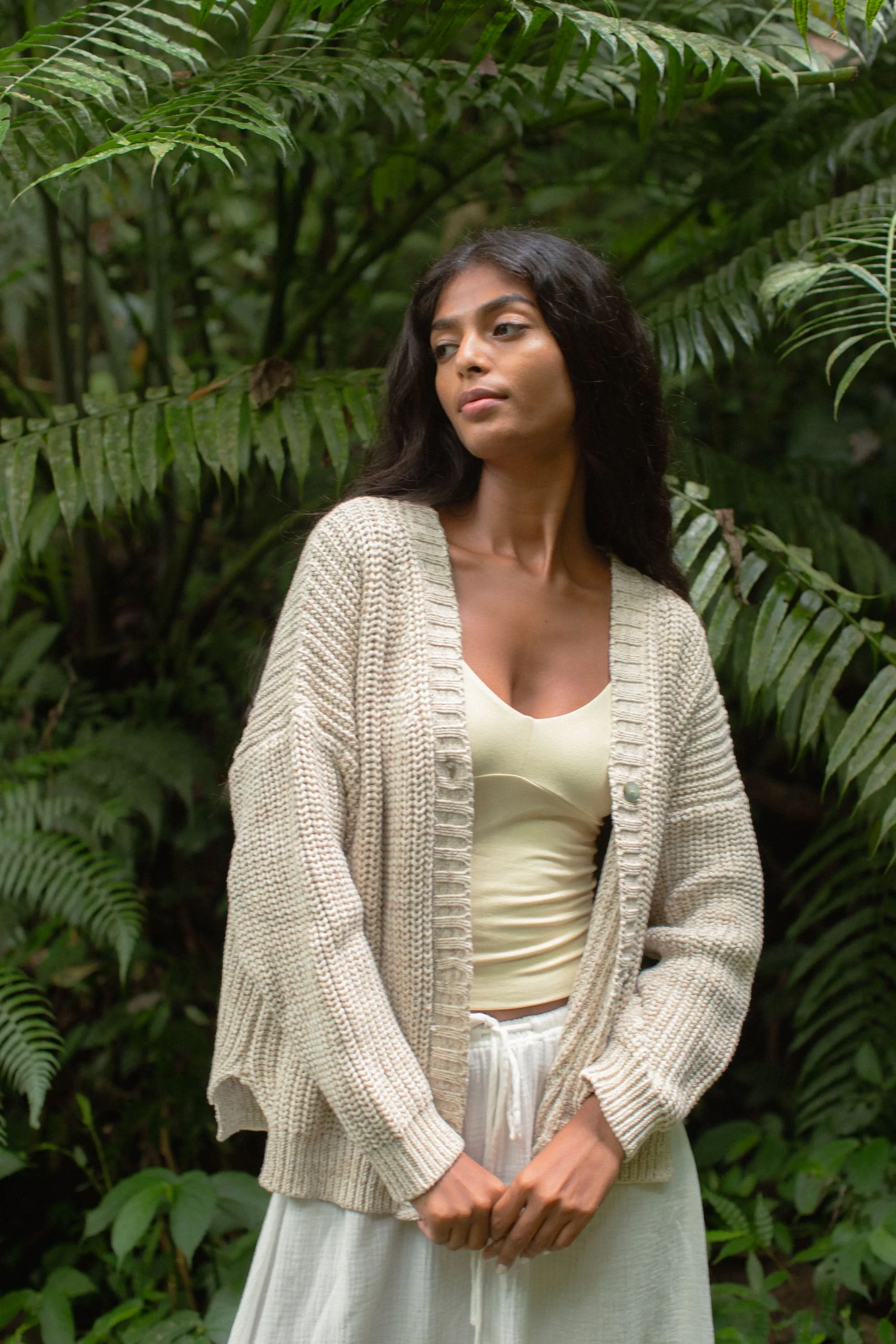 Helga Cardigan Oat