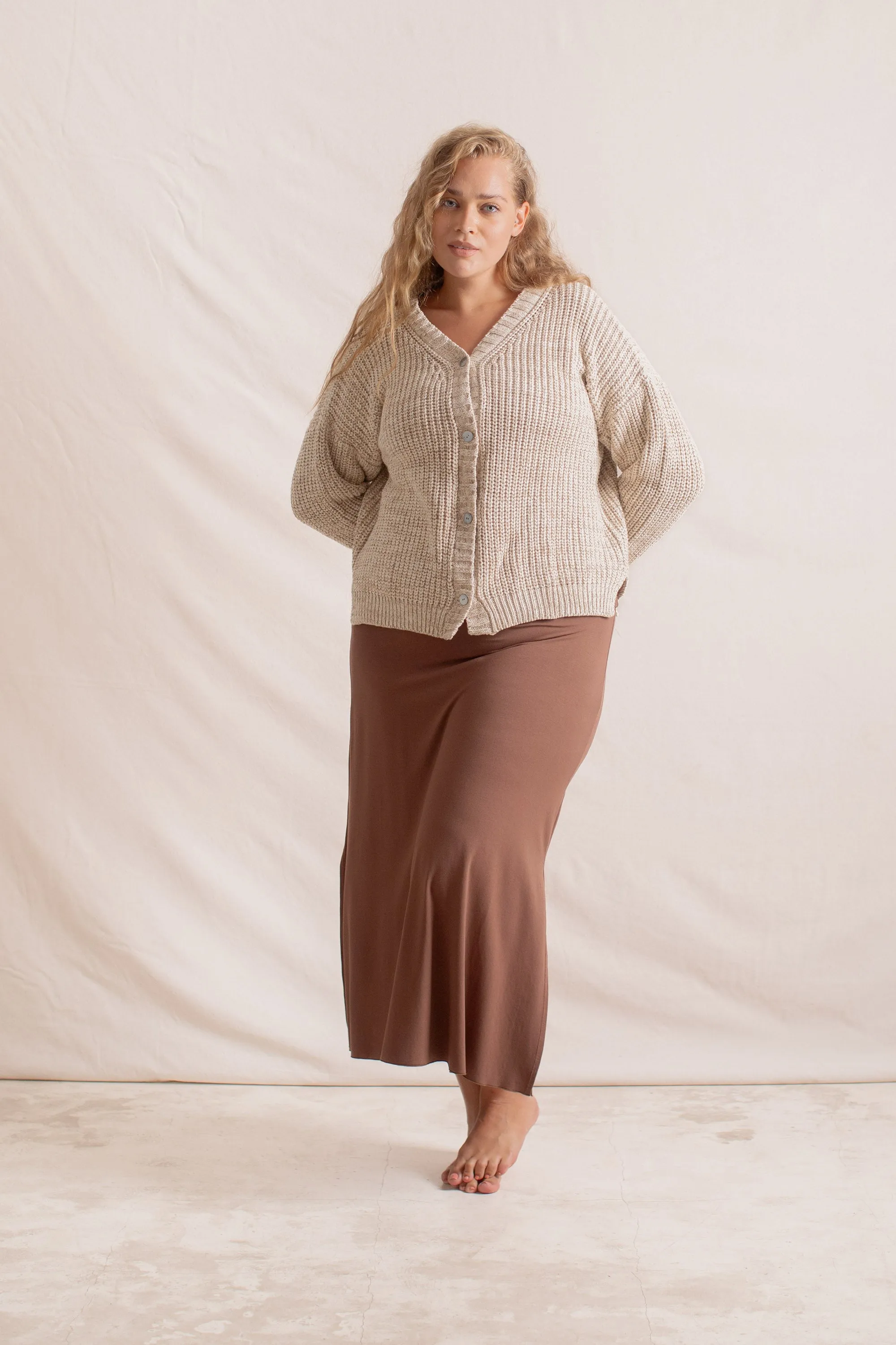 Helga Cardigan Oat