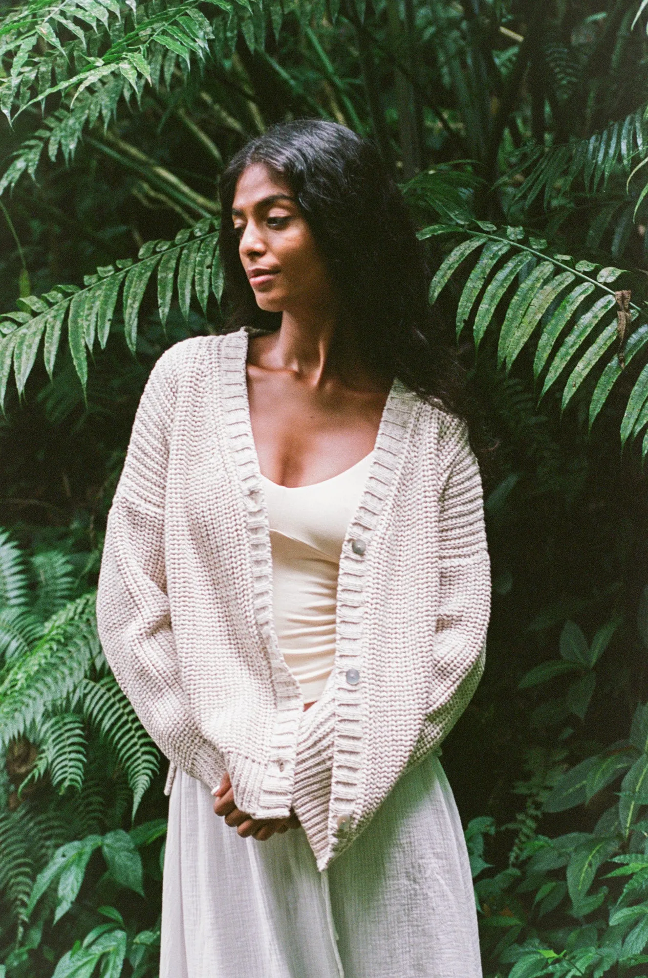 Helga Cardigan Oat