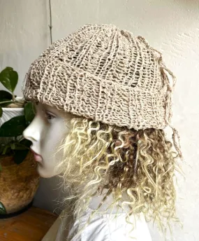 Hemp Dreads Sun Long Tube Hat Summer Beanie Dreadlock Sock Oversized Slouchy Unisex Slouchy Forest  Hat Knit Rasta Tam Hippie Boho Headband Dreadstyles  Buggy RusticHat fisherman hat