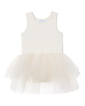 iloveplum B.A.E. Tutu Dress - Girls - Pearl Ivory